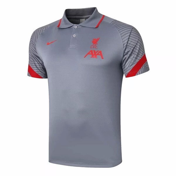 Polo Liverpool 2020-21 Gris Claro